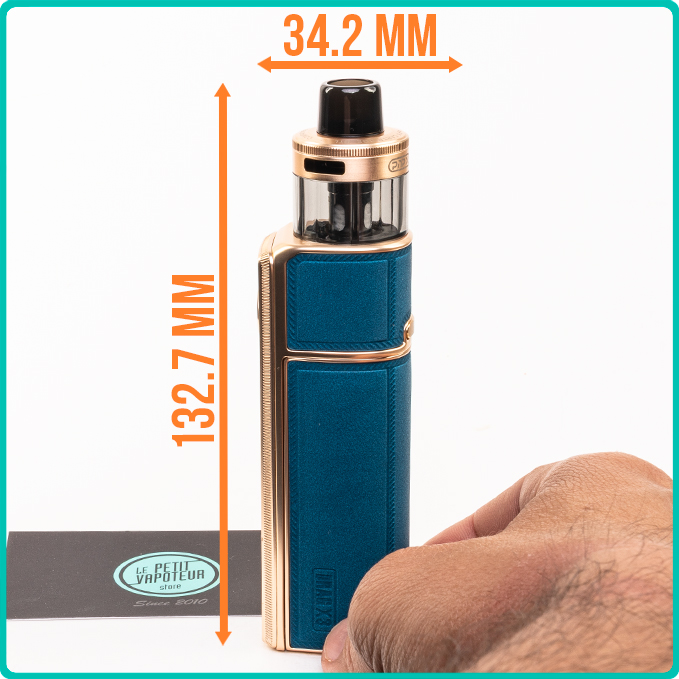Dimensions de la Drag X3 Edition French Riviera Voopoo